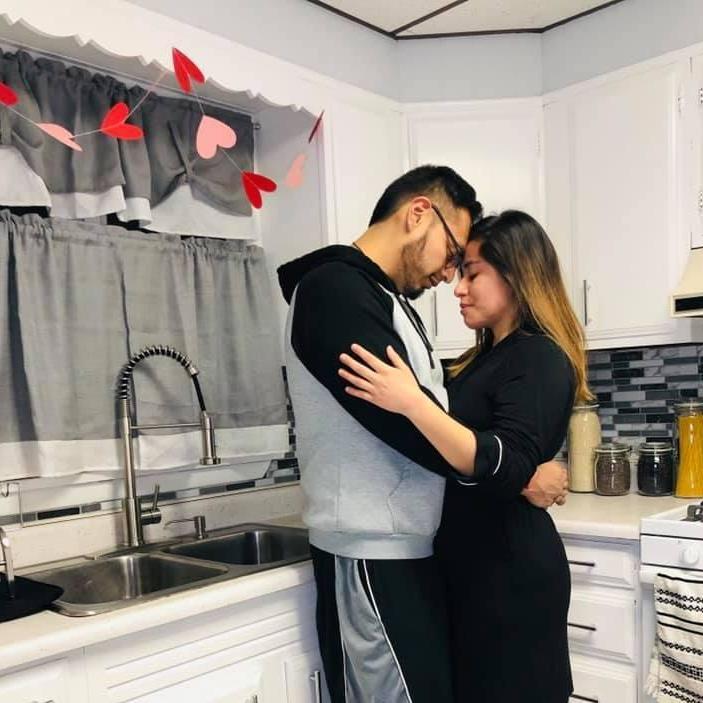 2021 - We moved to Boston, Massachusetts. This was out first apartment.
