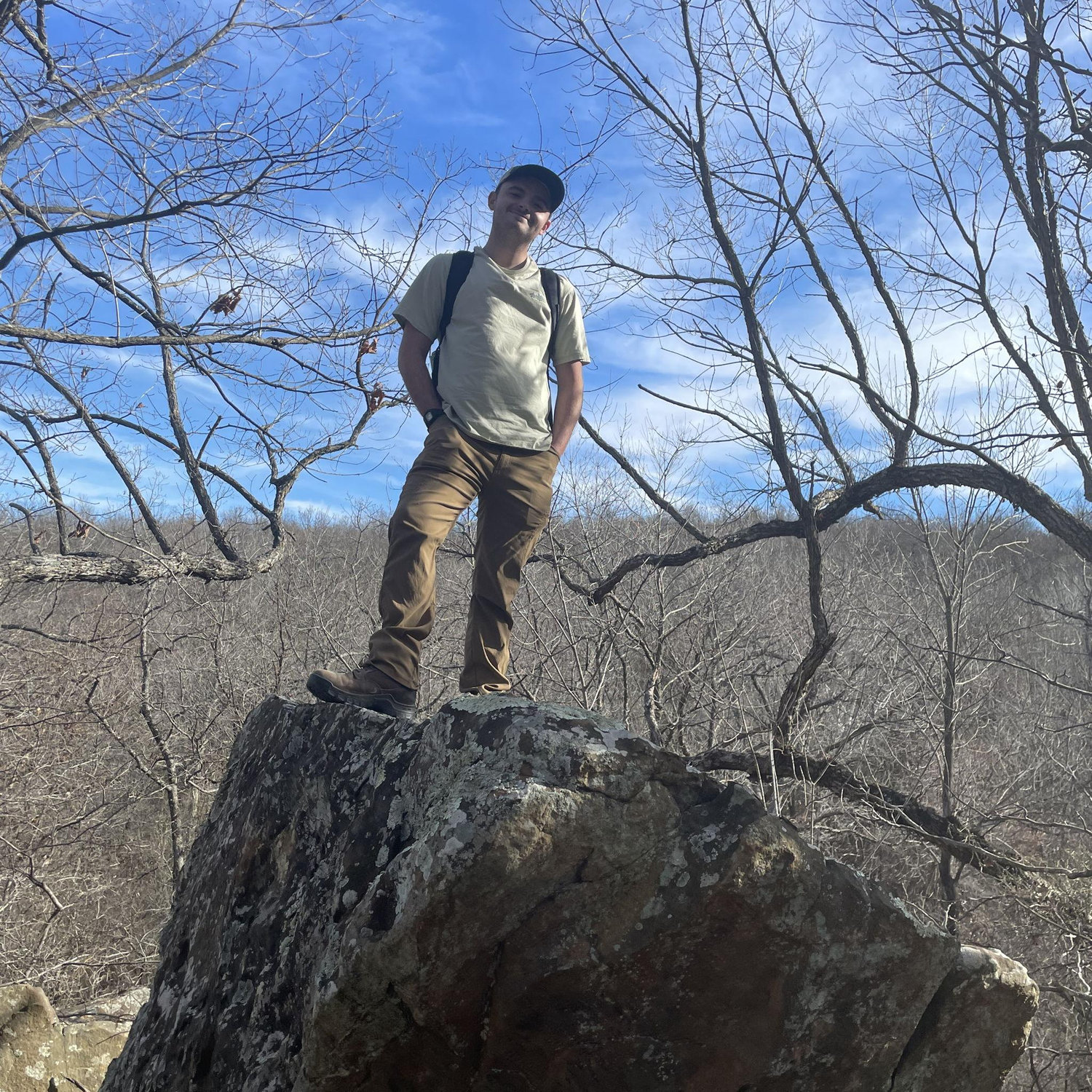 Sneaky man! After our hike, he asked me to marry him! February 1, 2025