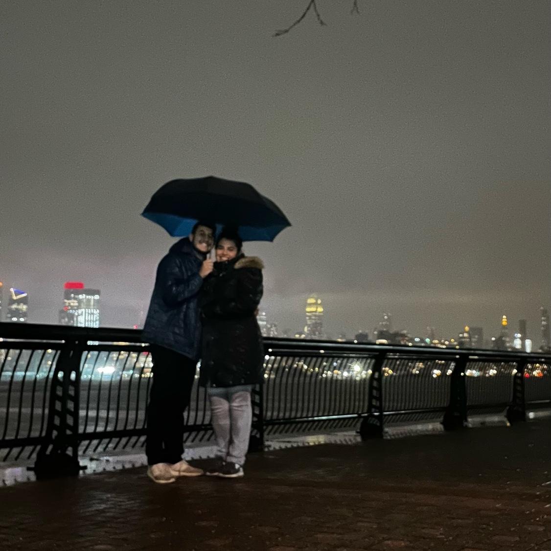One of our favorite dates of all time. It was pouring down rain and we continued to explore Hoboken as if it was a sunny day! (our sneakers never recovered).