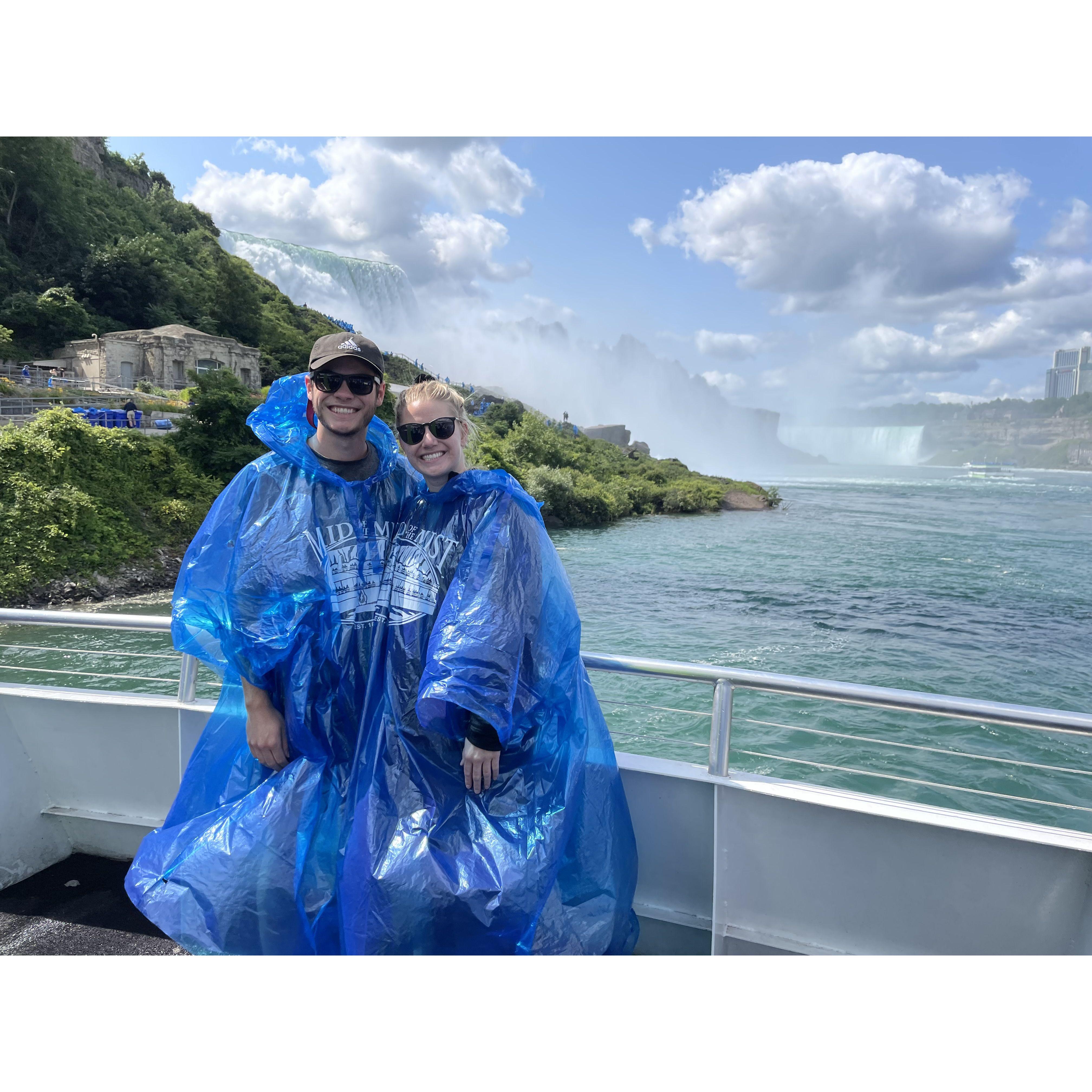 Jamie got to live out her Office dreams at Niagara Falls