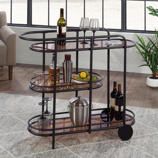 Coral Cape Bar Cart