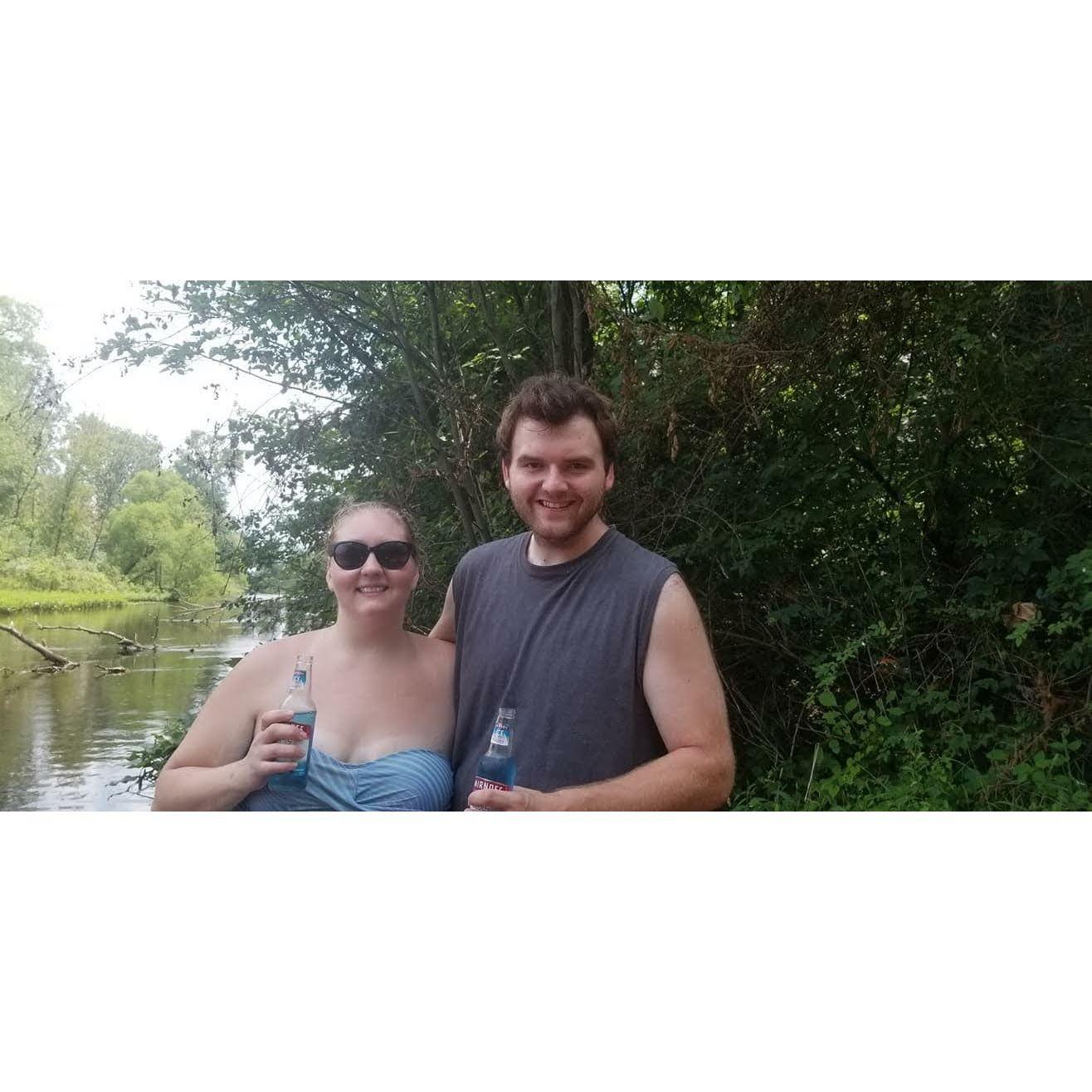 Kayaking with Linda and Flip