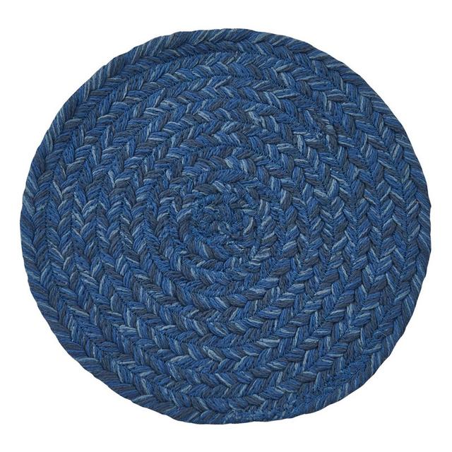 Park Designs Blue Spice Bin Braided Trivet Set of 4