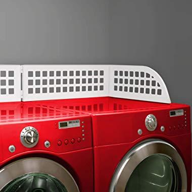 Haus Maus - The Original Laundry Guard - Keep Laundry from Falling Behind Your Washer/Dryer - Magnetic - Fits Most Front Load Washing Machines - Invented by a Minnesota Mom and Made in North America