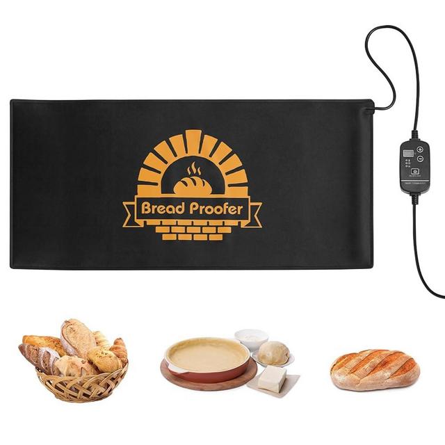 Bread Proofer Warming Mat - Sourdough Warming Mat Sourdough Dough Proofer for Fermenting with Thermostat Control Adjustable Temperature 59°F - 140°F