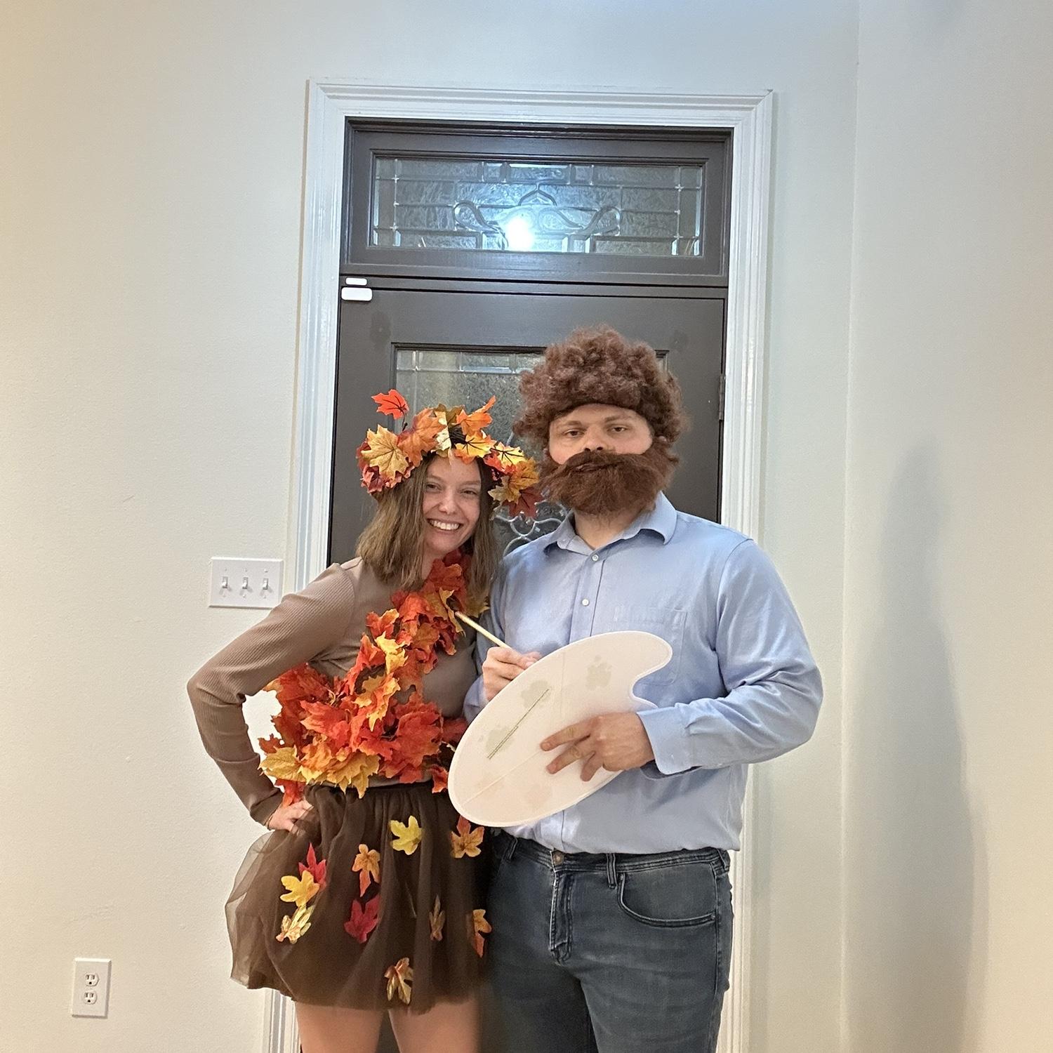 Halloween 2024: Bob Ross and a Happy Tree