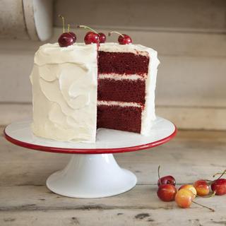 Vintage Enamelware Cake Stand