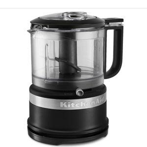 KitchenAid 3.5 Cup Mini Food Processor, Matte Black