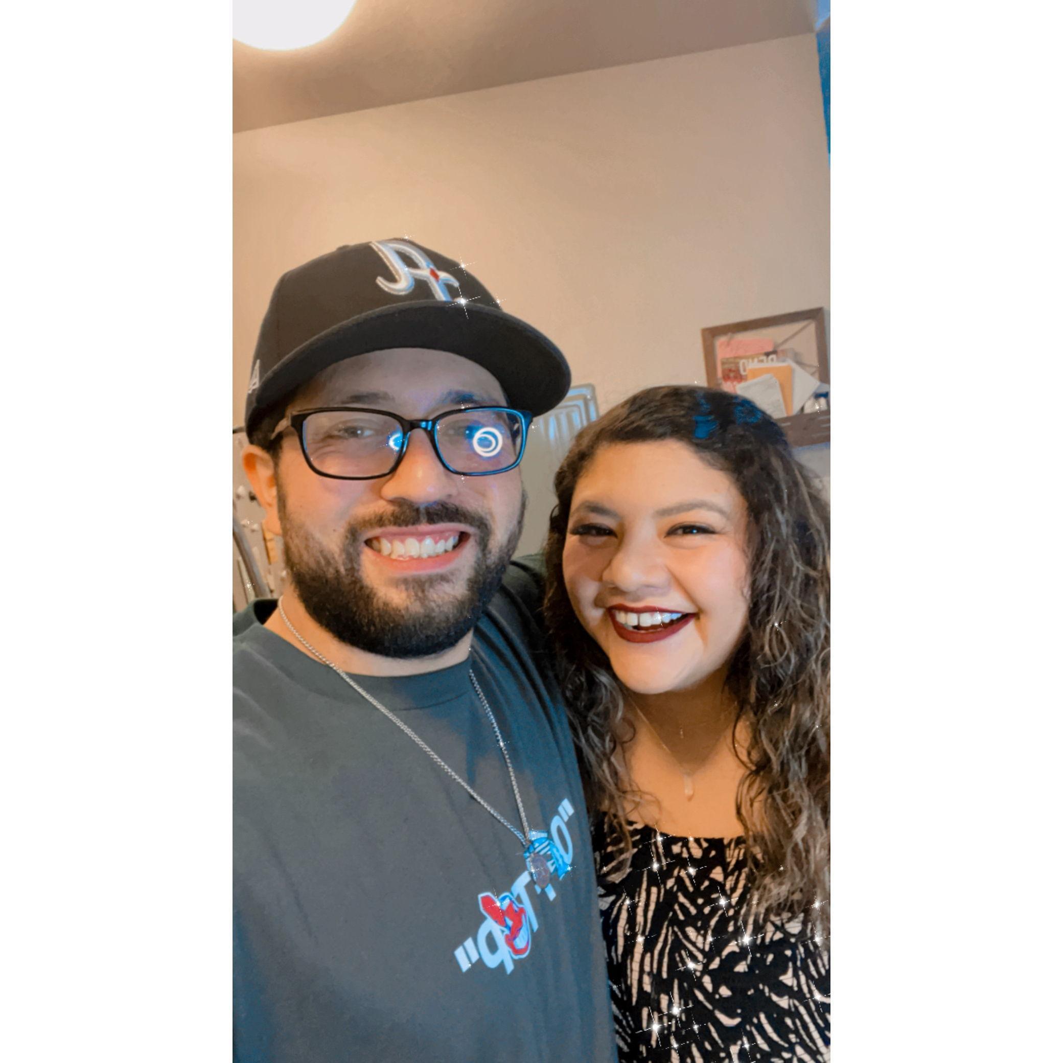 Right before we headed out for date night in Reno!