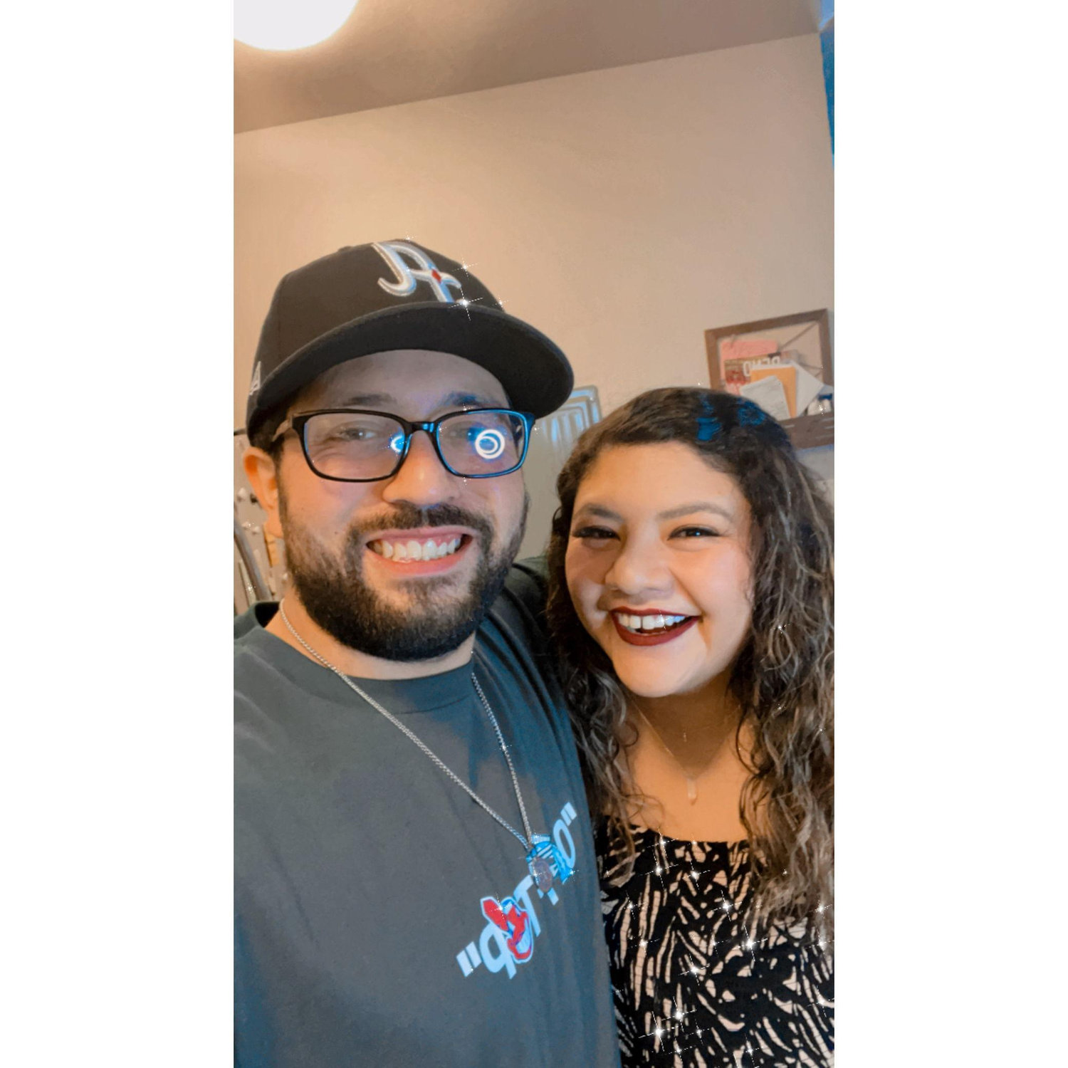 Right before we headed out for date night in Reno!
