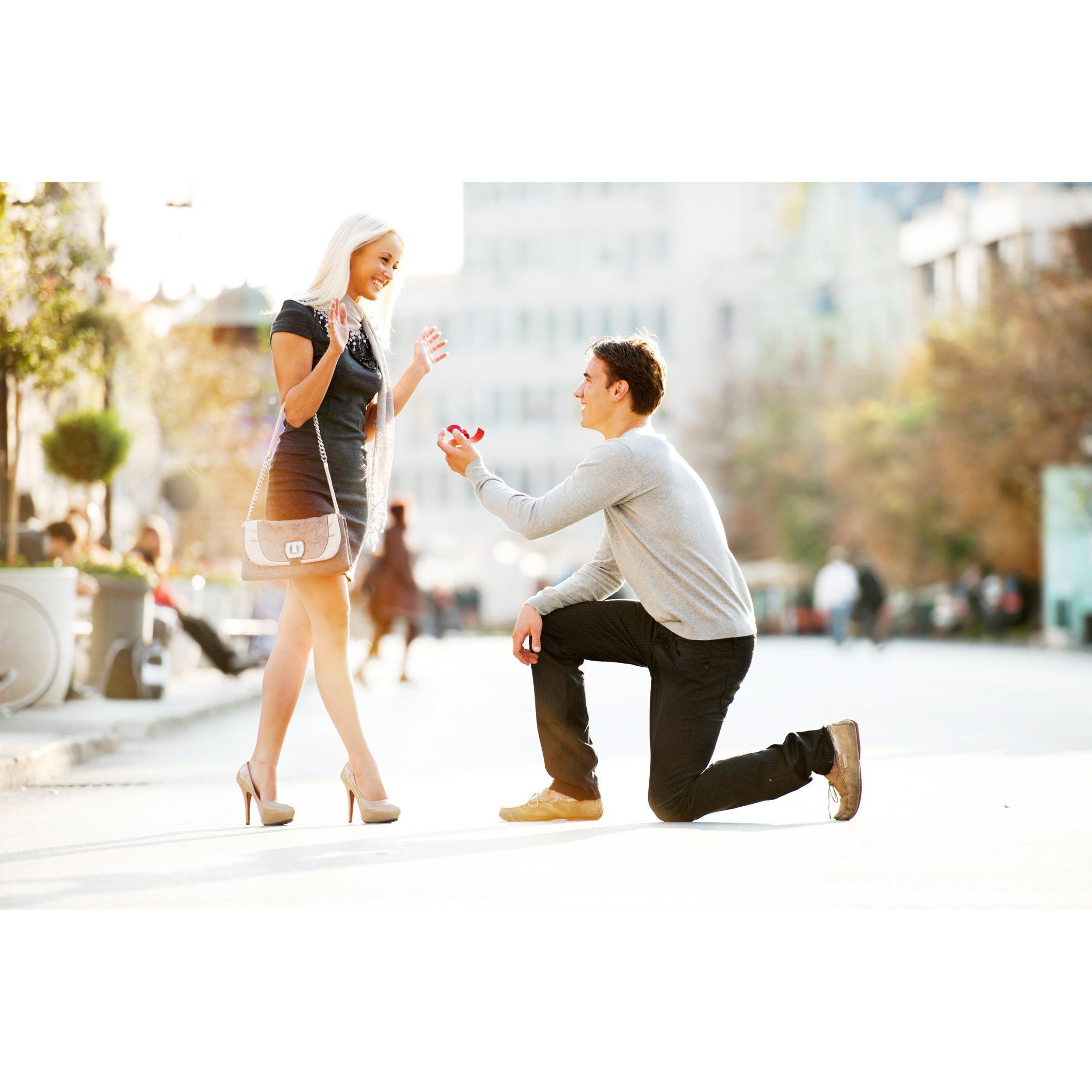 The day he surprised me with a proposal!