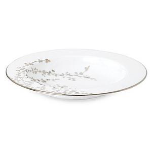 kate spade new york Gardner Street™ Platinum Rim Soup Bowl