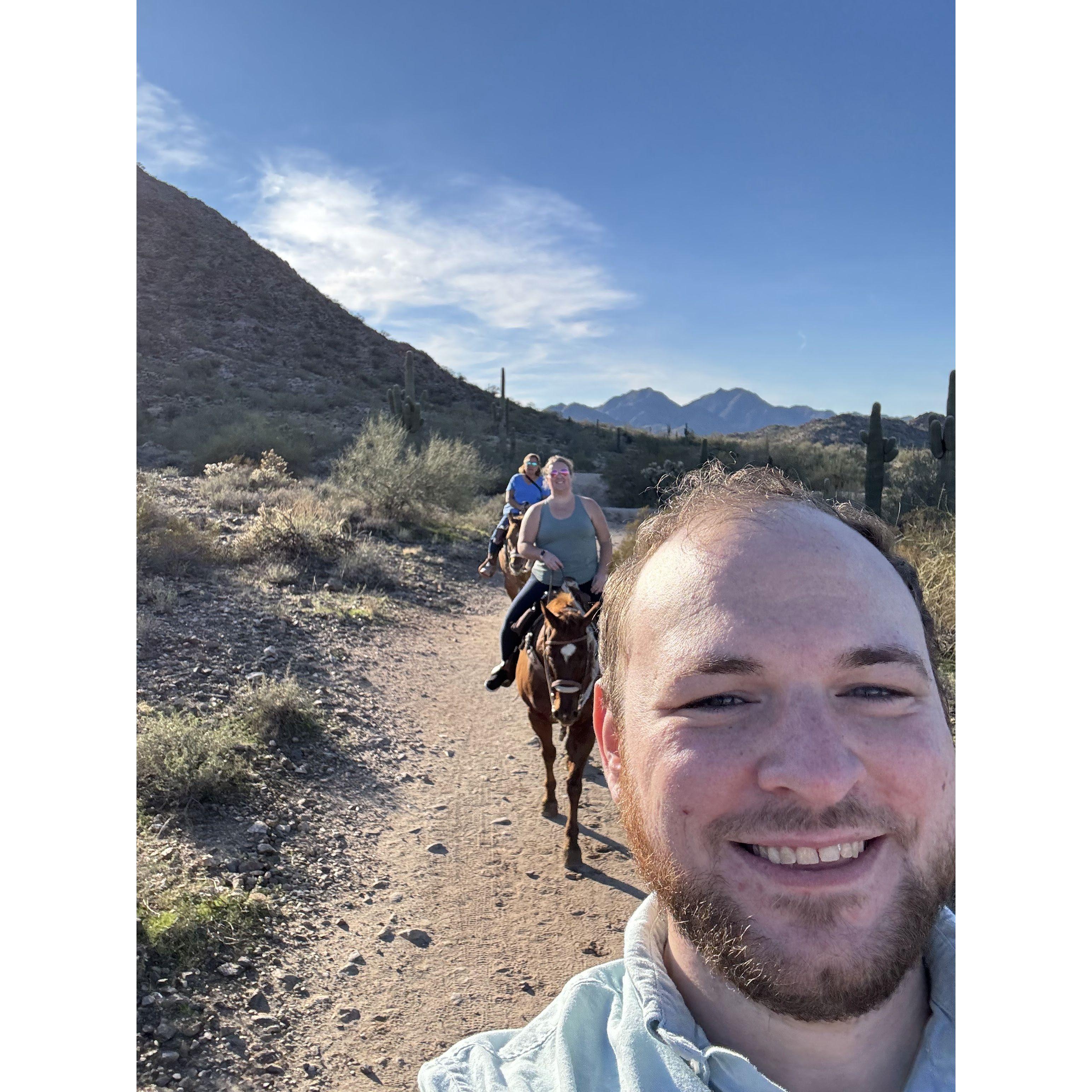 Horseback riding in AZ