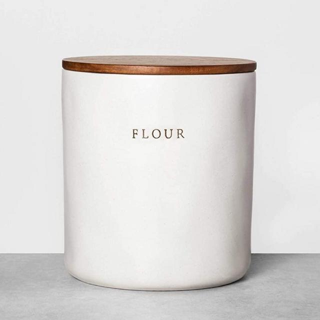 Kitchen Canisters - Hearth & Hand with Magnolia (Stoneware Flour Canister)