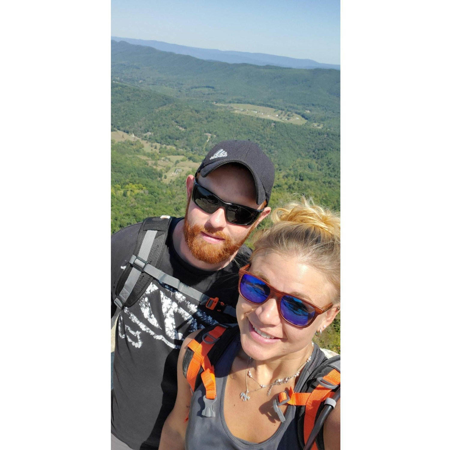 Hiking Dragon's Tooth in NC