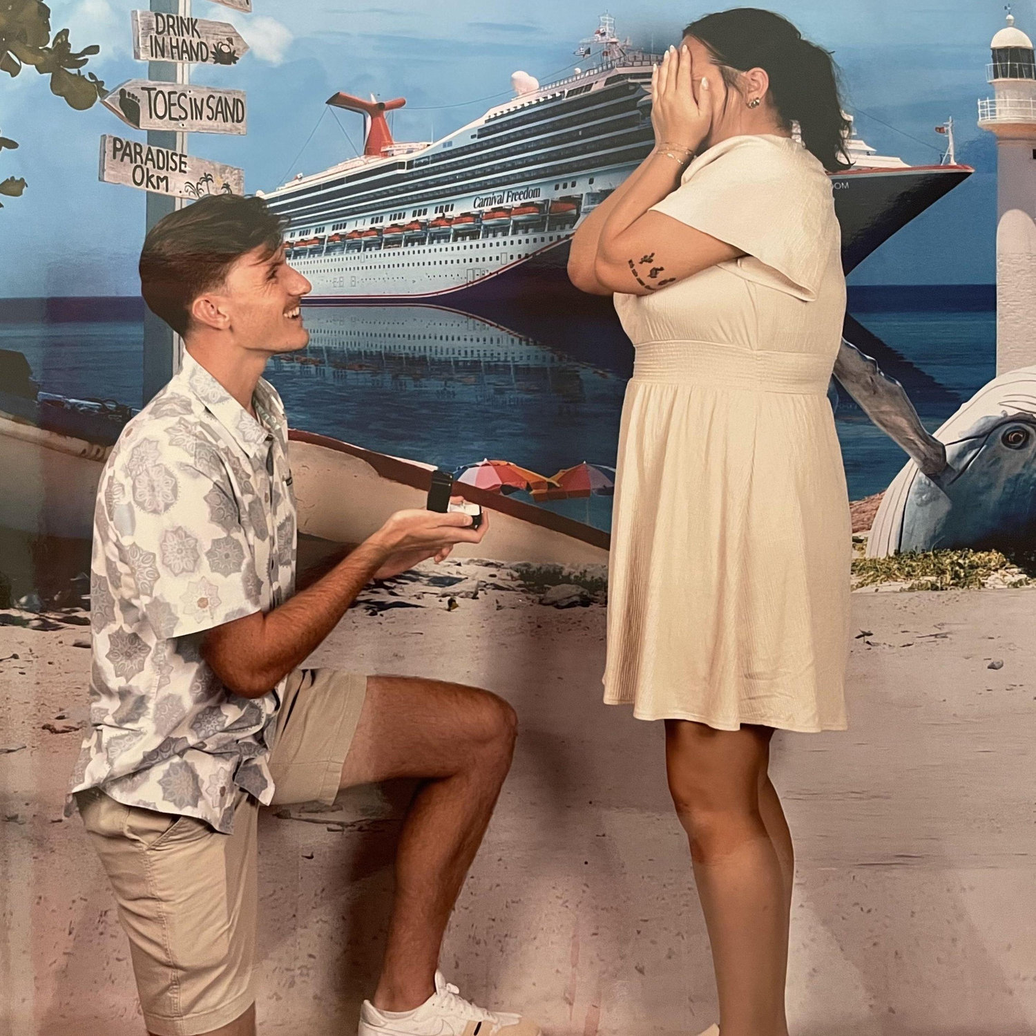 He finally popped the question! September 17th, 2024