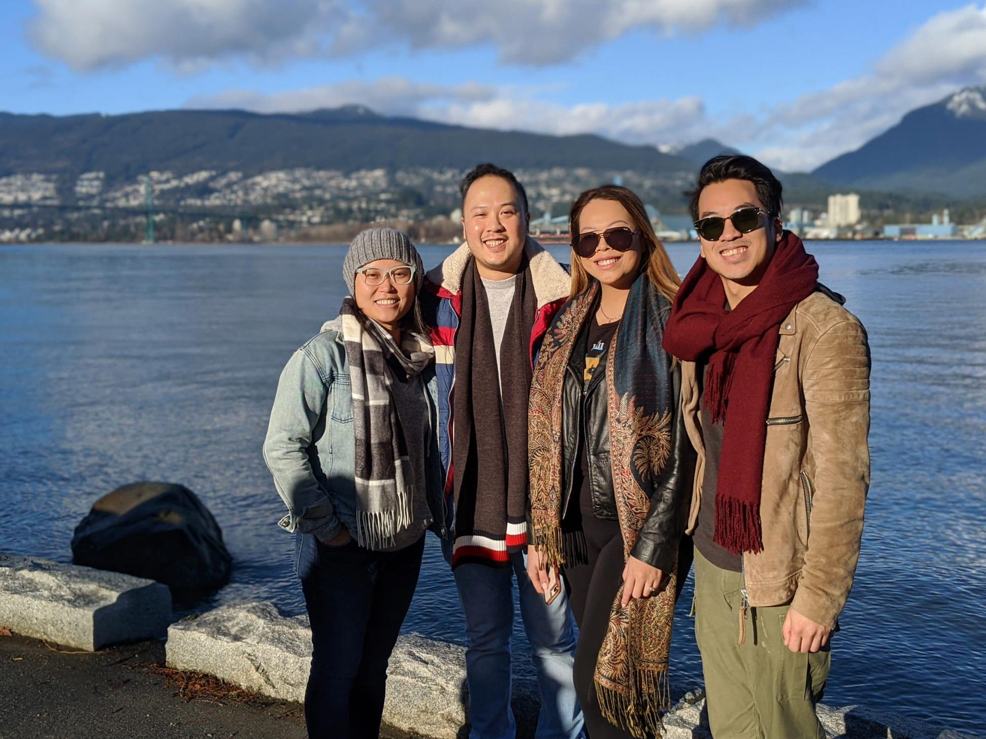 Cousins in Vancouver 01.01.2020