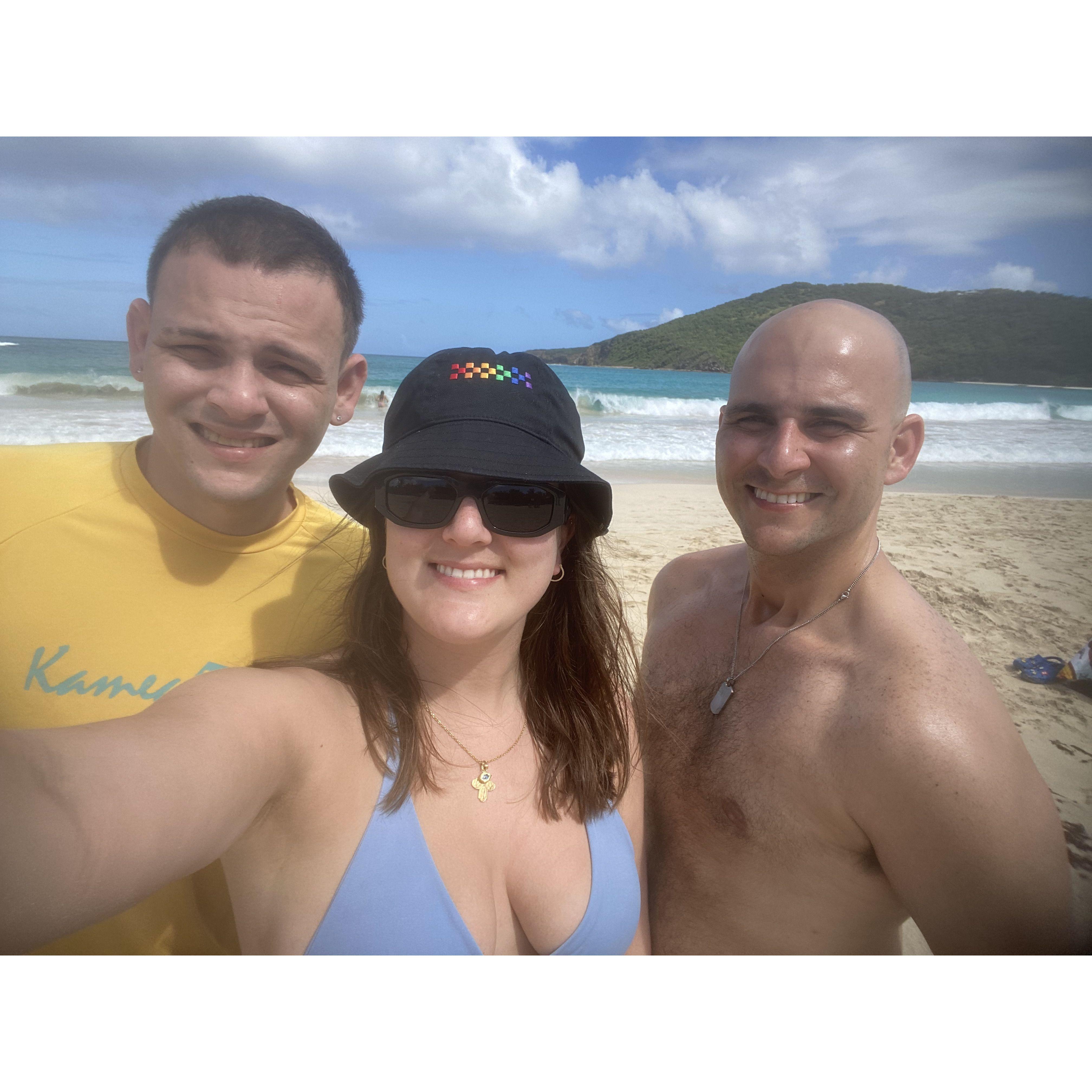En familia por Culebra