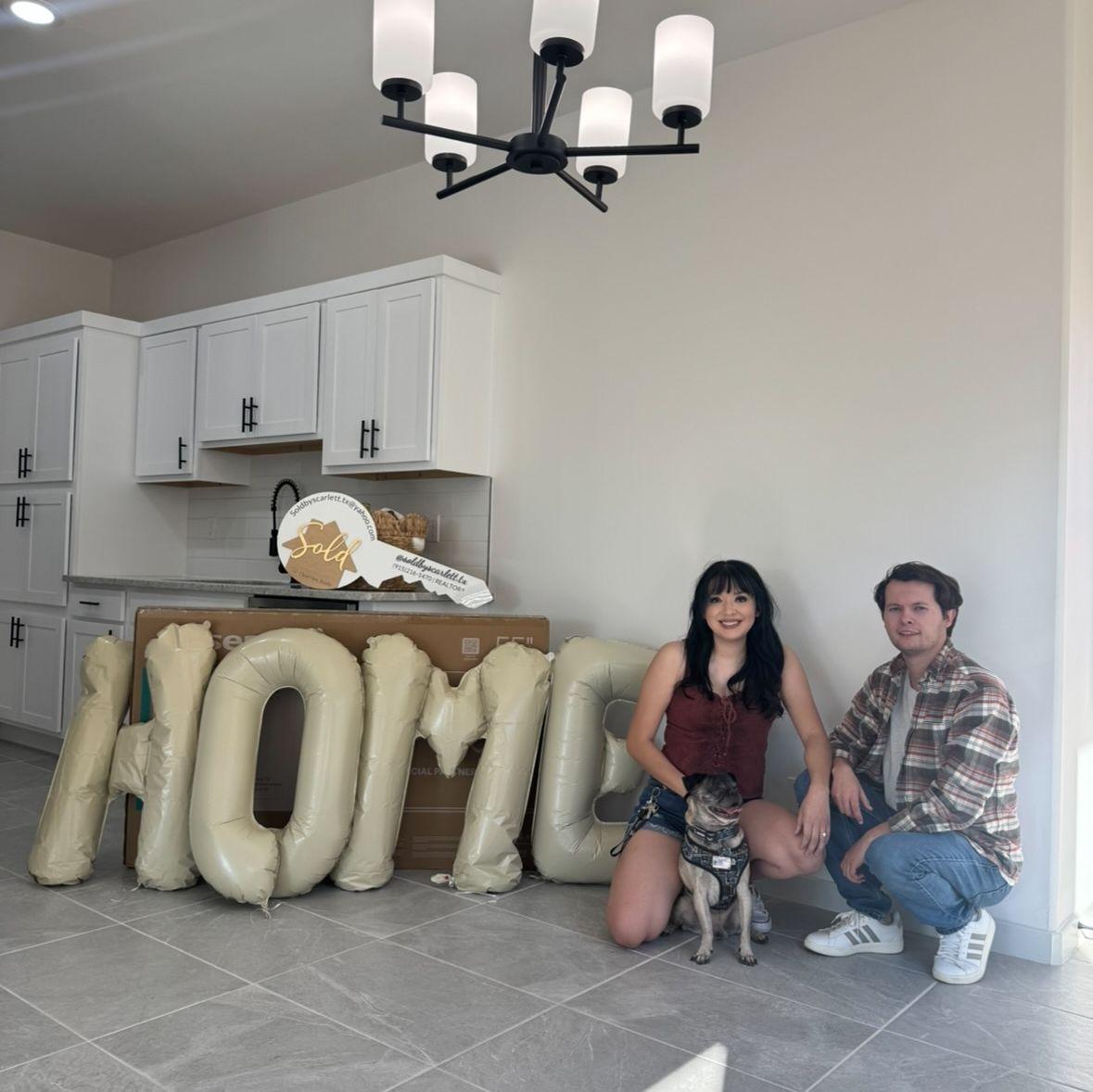 Moving in to our first home