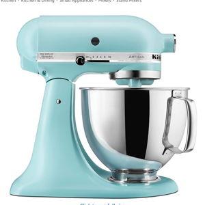 KitchenAid Artisan Series 5 Quart Tilt Head Stand Mixer with Pouring Shield KSM150PS, Mineral Water