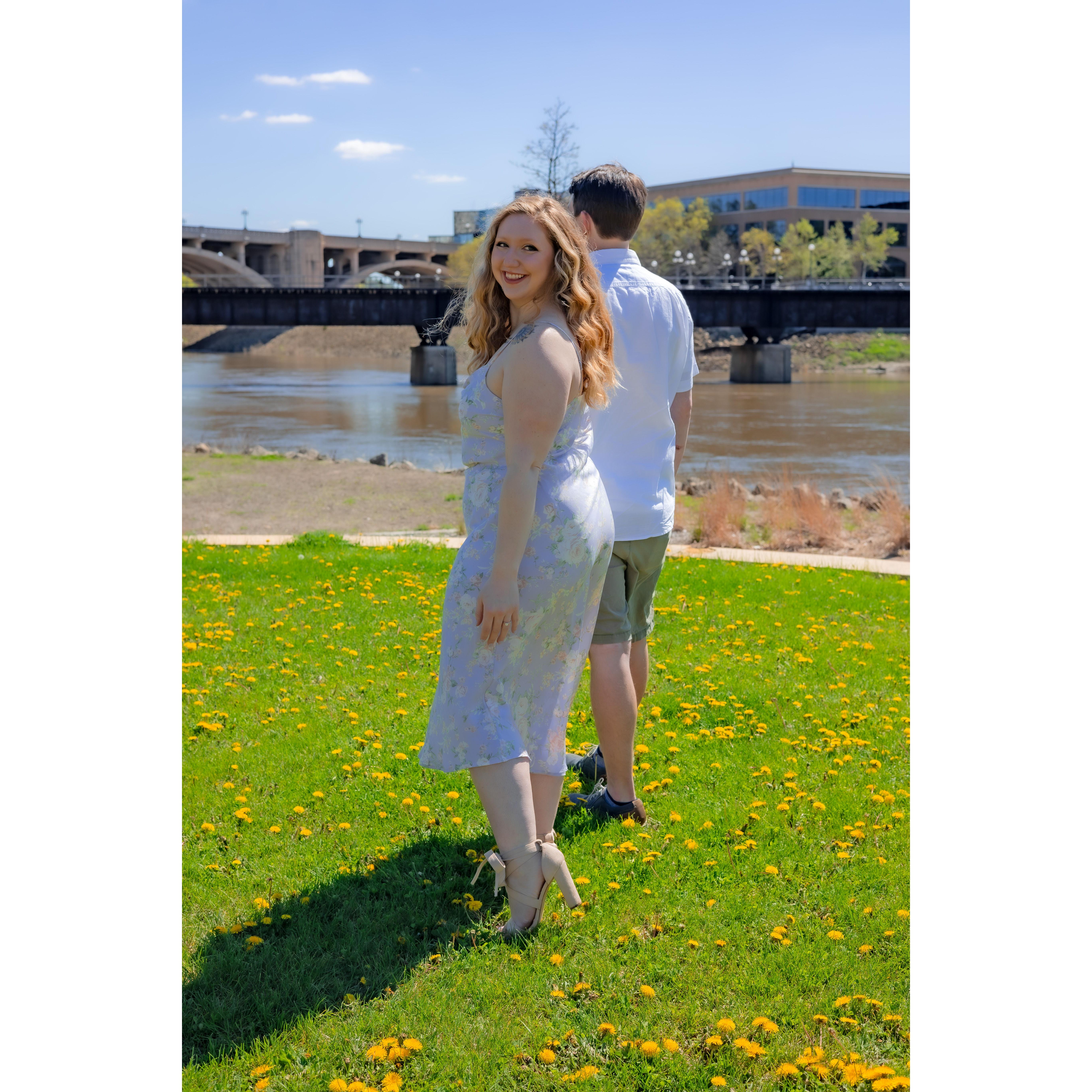 We're ready to start our next adventure! We cannot wait to see what the future has in store for us (probably another cat).

(Engagement Photos by Kiara's Sassy Shutters)