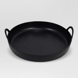 Round Metal Tray Black - Project 62™