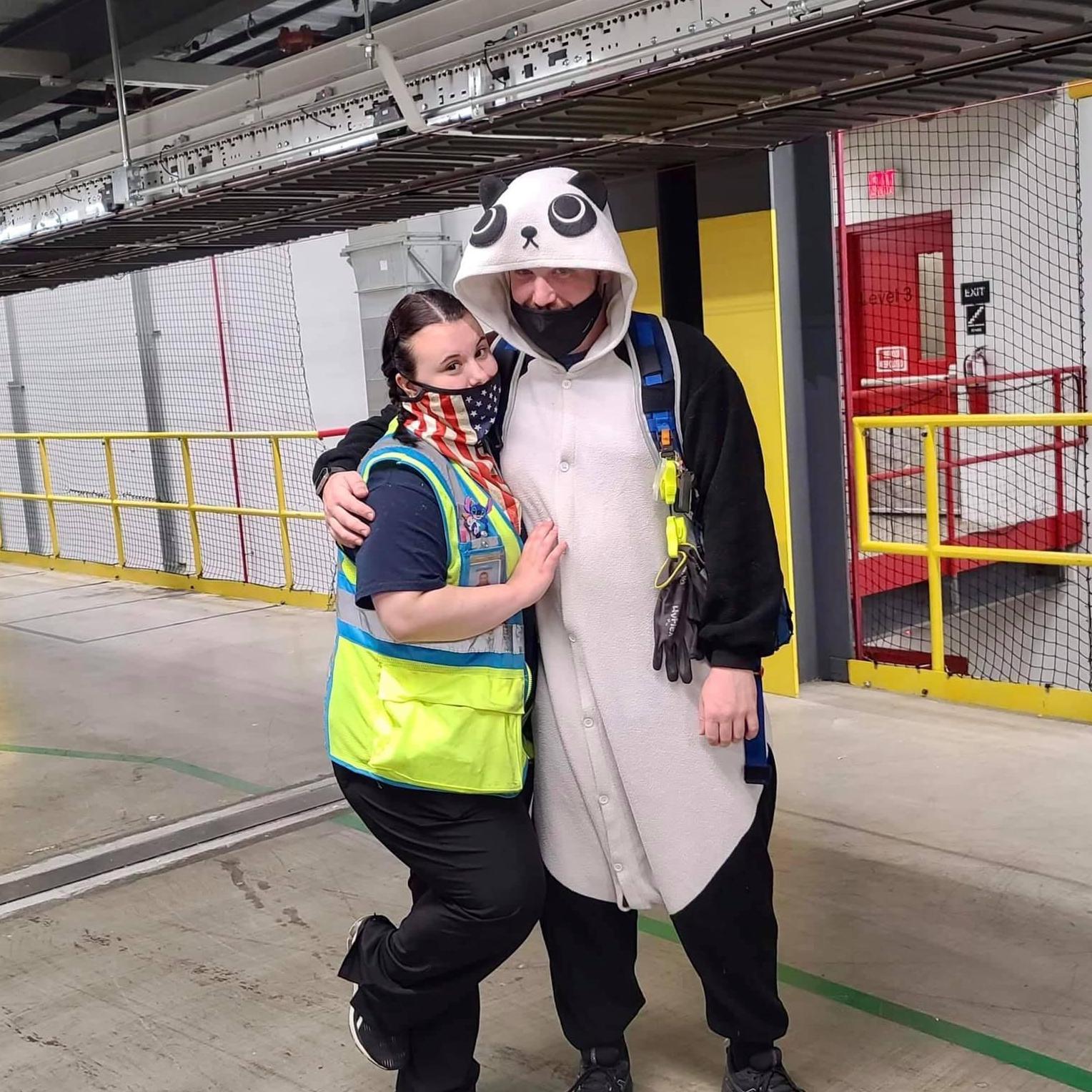 Pajama day at work