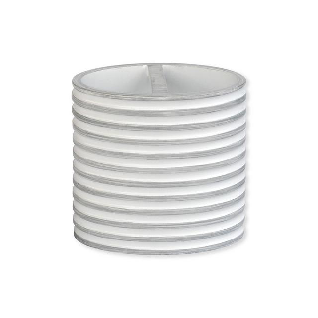 Bruges Toothbrush Holder in White/grey