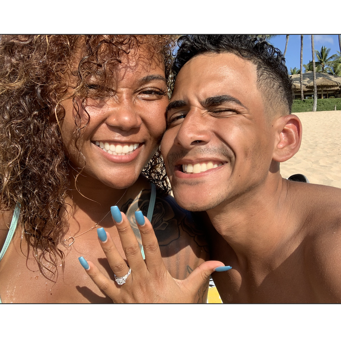The day she said "YES!": January 13, 2021
