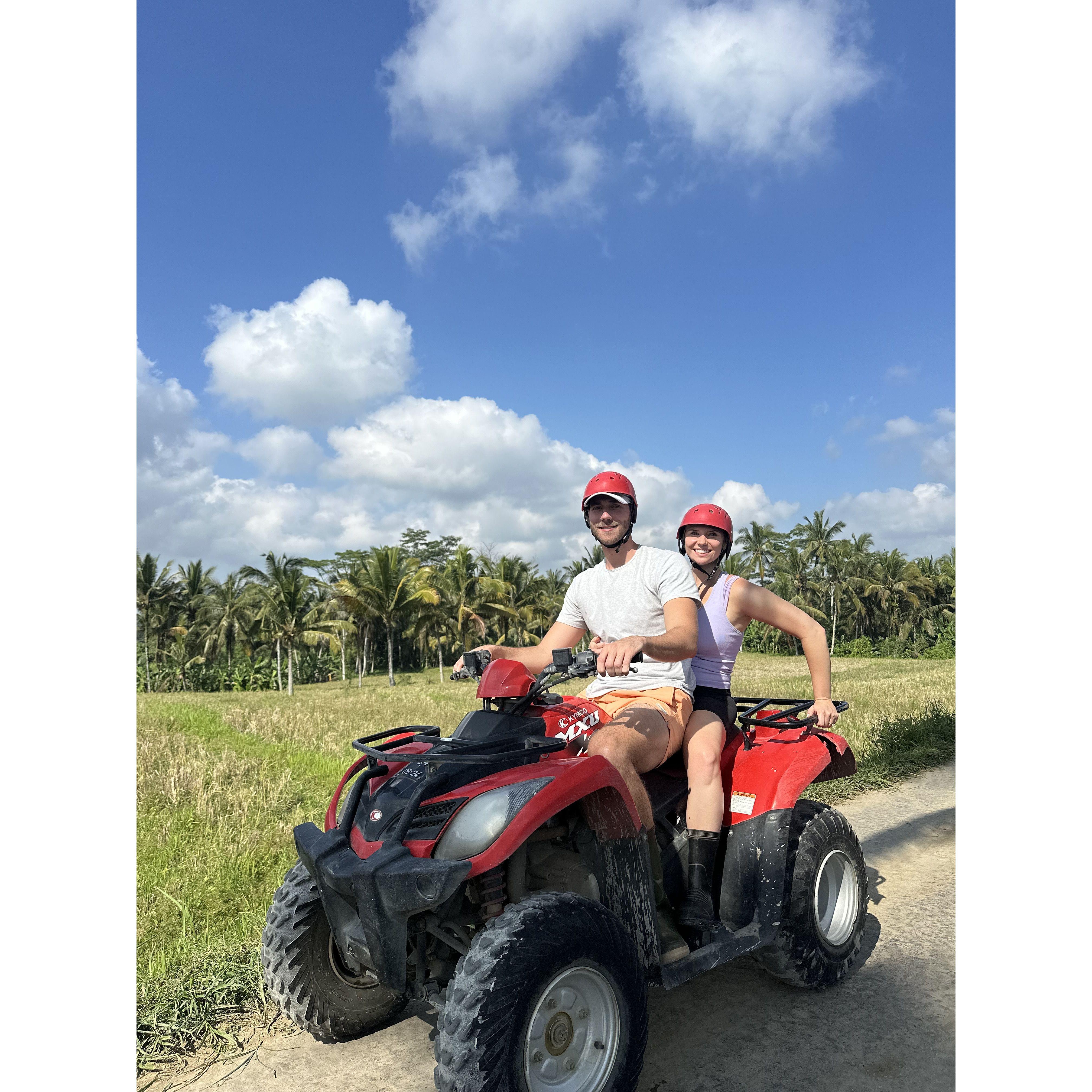 ATVing in Ubud, Bali