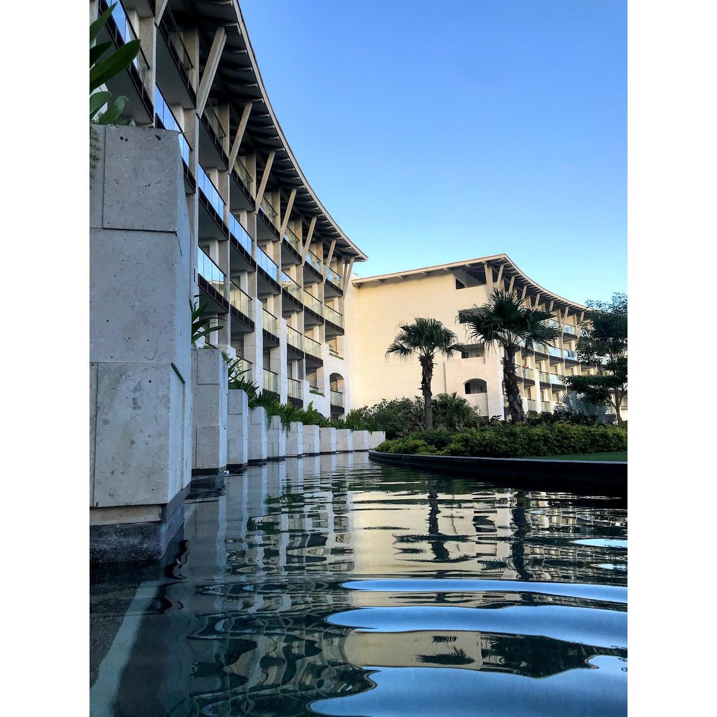 Room with a view - One early morning swim.