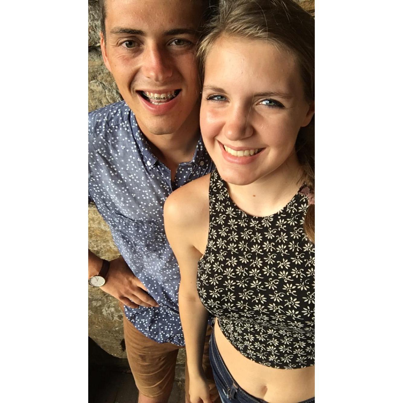 Bunbury 2016 - Hiding under a bridge avoiding a sudden torrential downpour