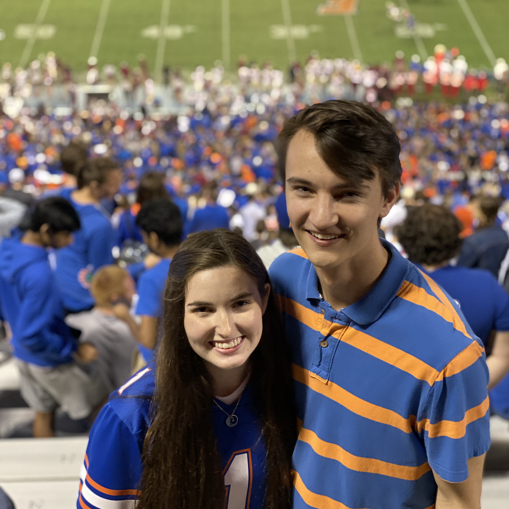 Our first Gator game together!
November 30th, 2019