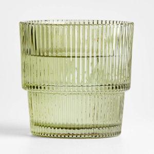 Double Old-Fashioned Glass - Green