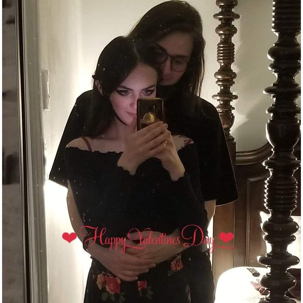 Our first Valentine's Day together