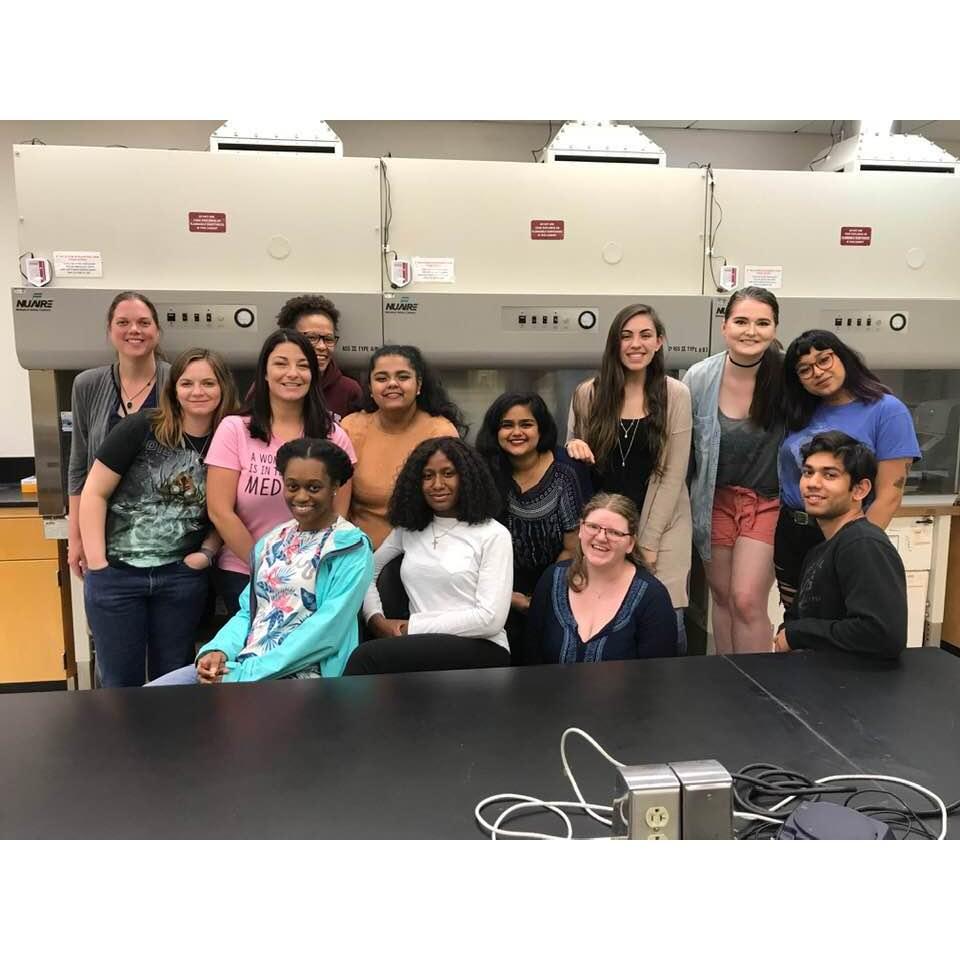 Our first photo together <3 Capstone lab love story