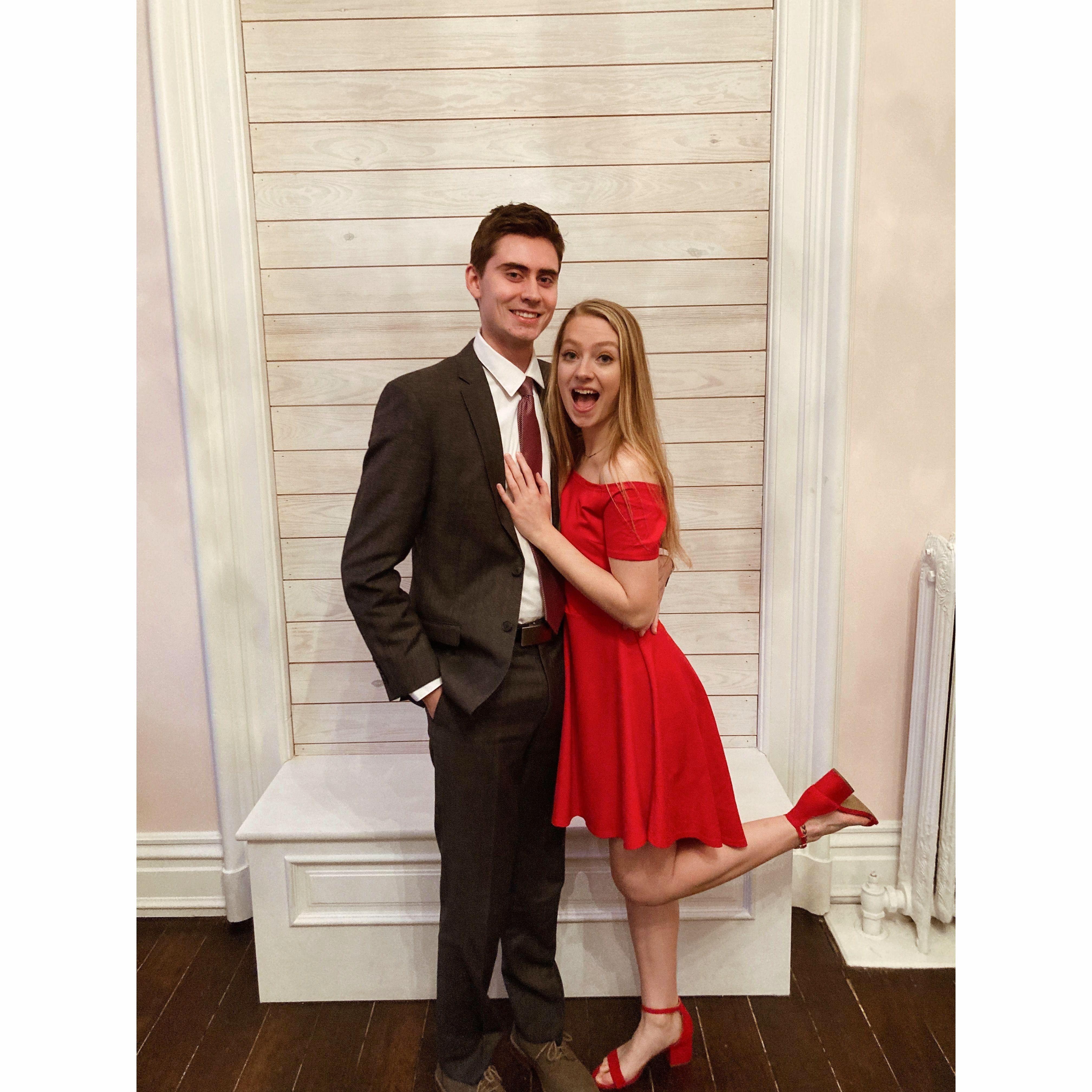 Looking fancy for a family wedding - January 2022
