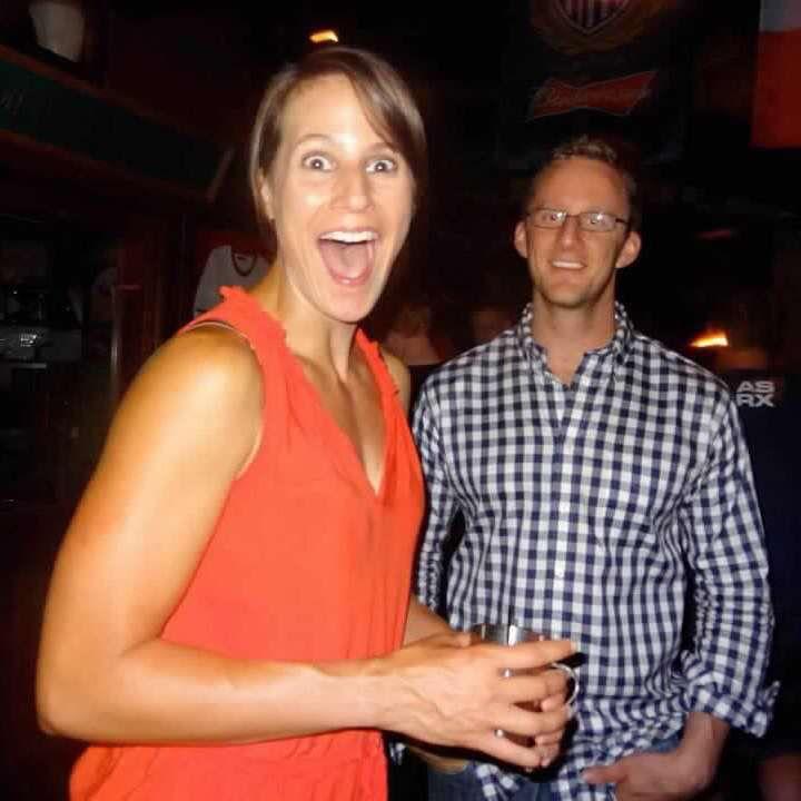 One of our first nights as an "item"