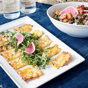 Cabana Melamine Rectangular Platter - Stone