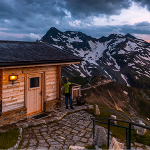 A Night at a Chalet in the Alps