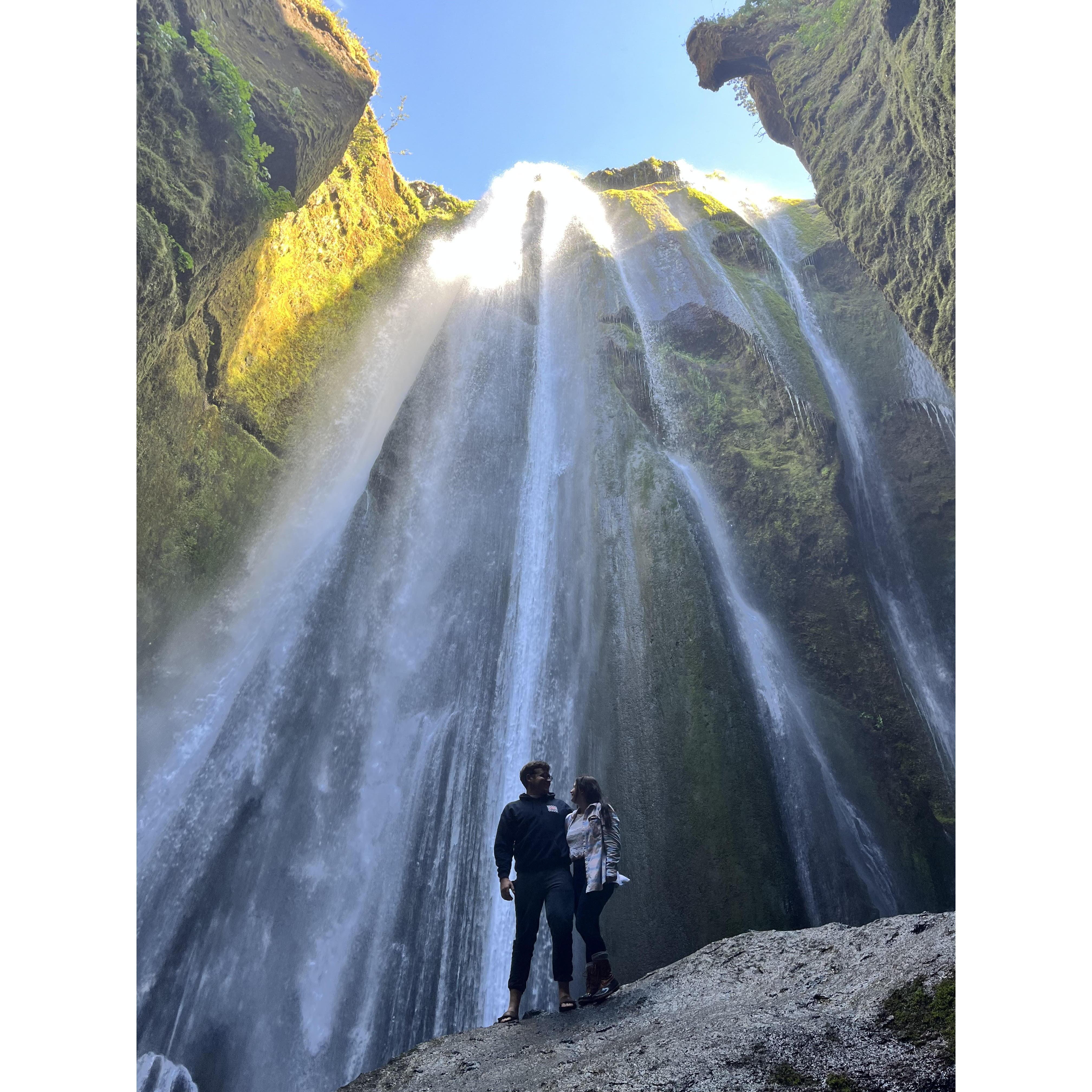 Gljufrabui Waterfall in Iceland