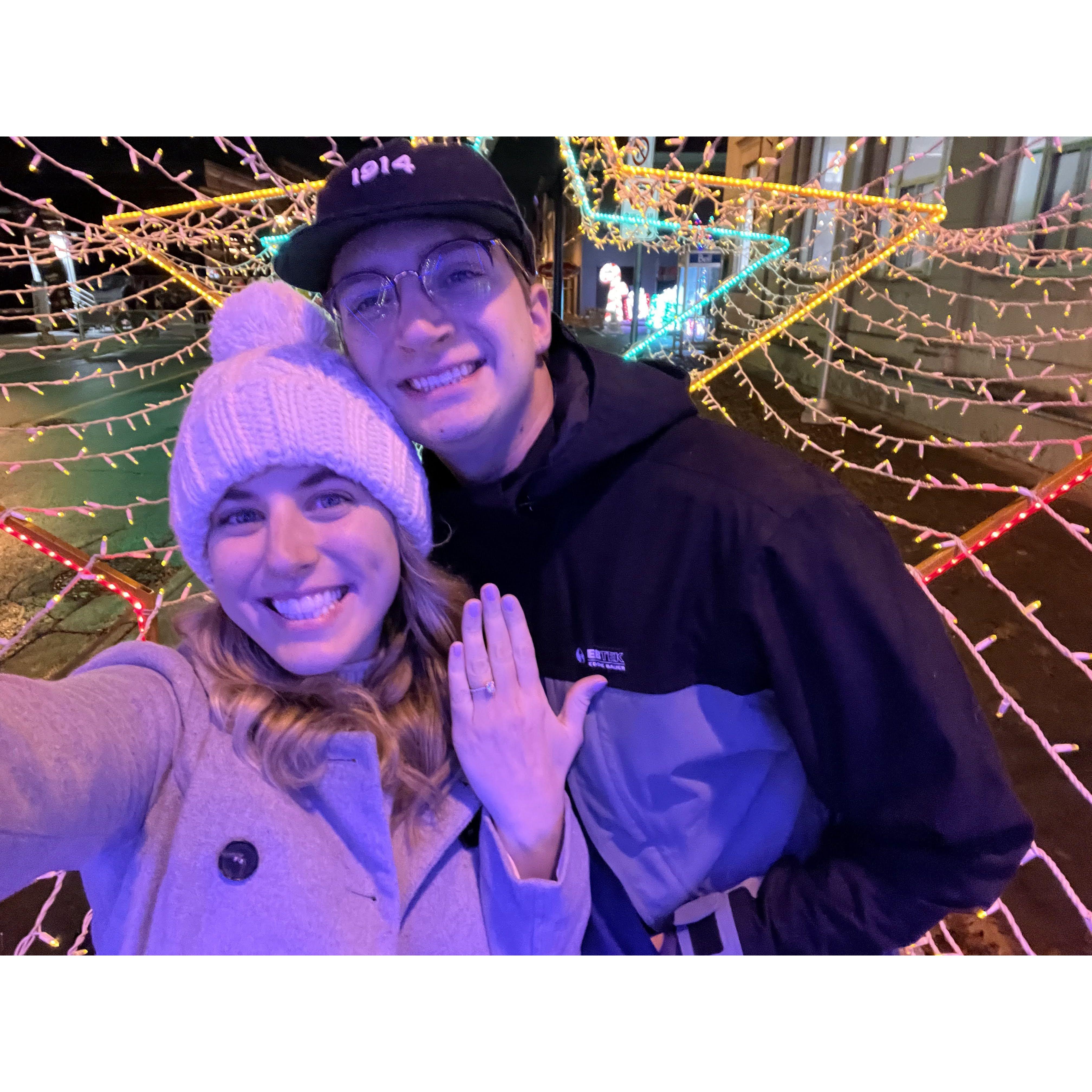 Celebrating Our Engagement - Niagara Falls, Canada - November 2022