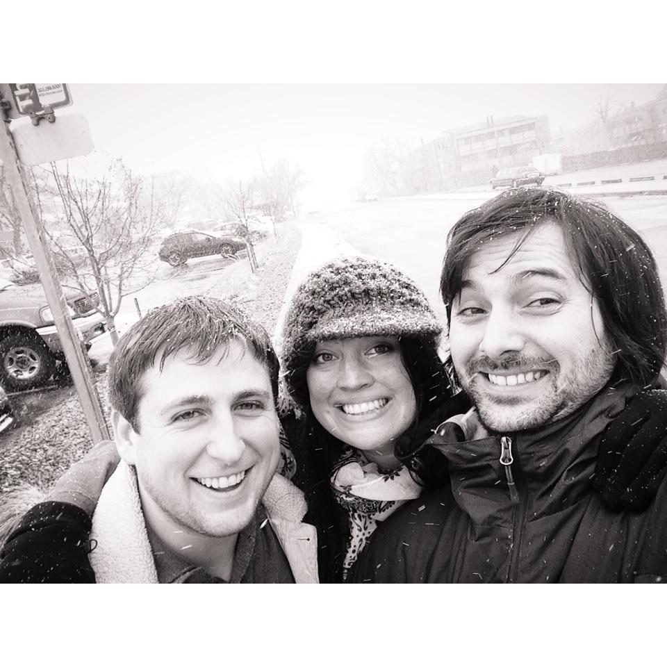 Snow day with Evan in Denver
