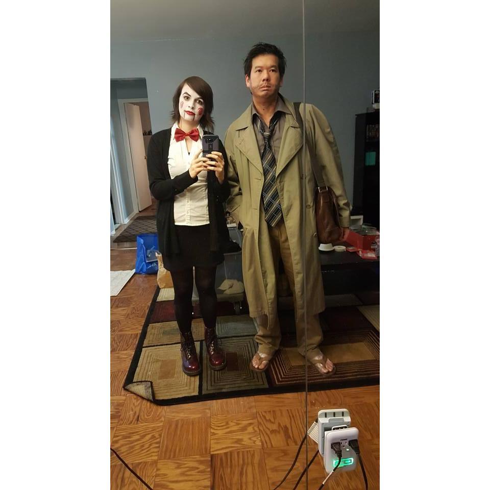 Halloween 2016
We had just moved from Astoria to Mineola, but before getting a couch or TV, we got ready to attend the Stony Brook English grad student Halloween party!