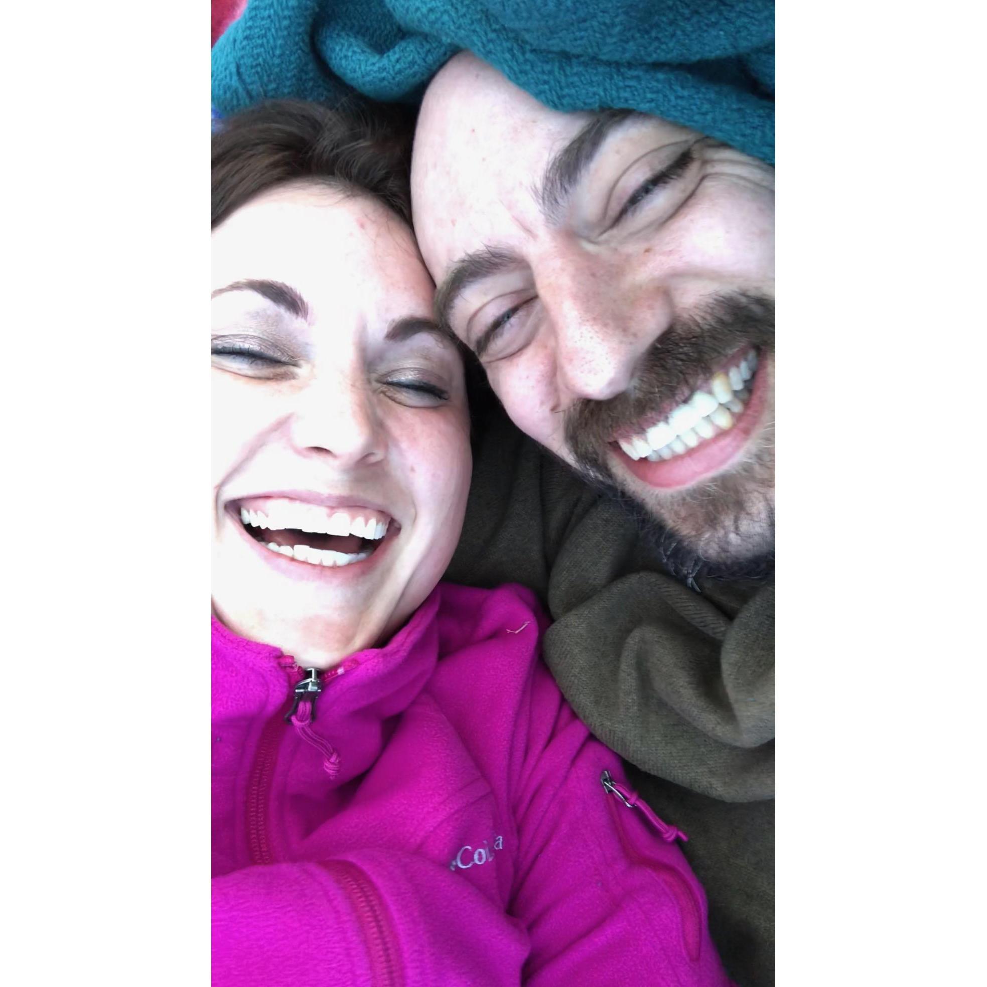February picnic, and the day Cait knew what was happening.