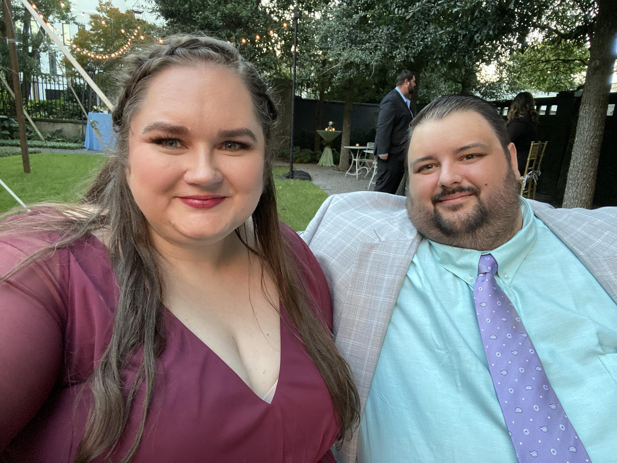 At the wedding of Louise and Jordan Gordon 2021