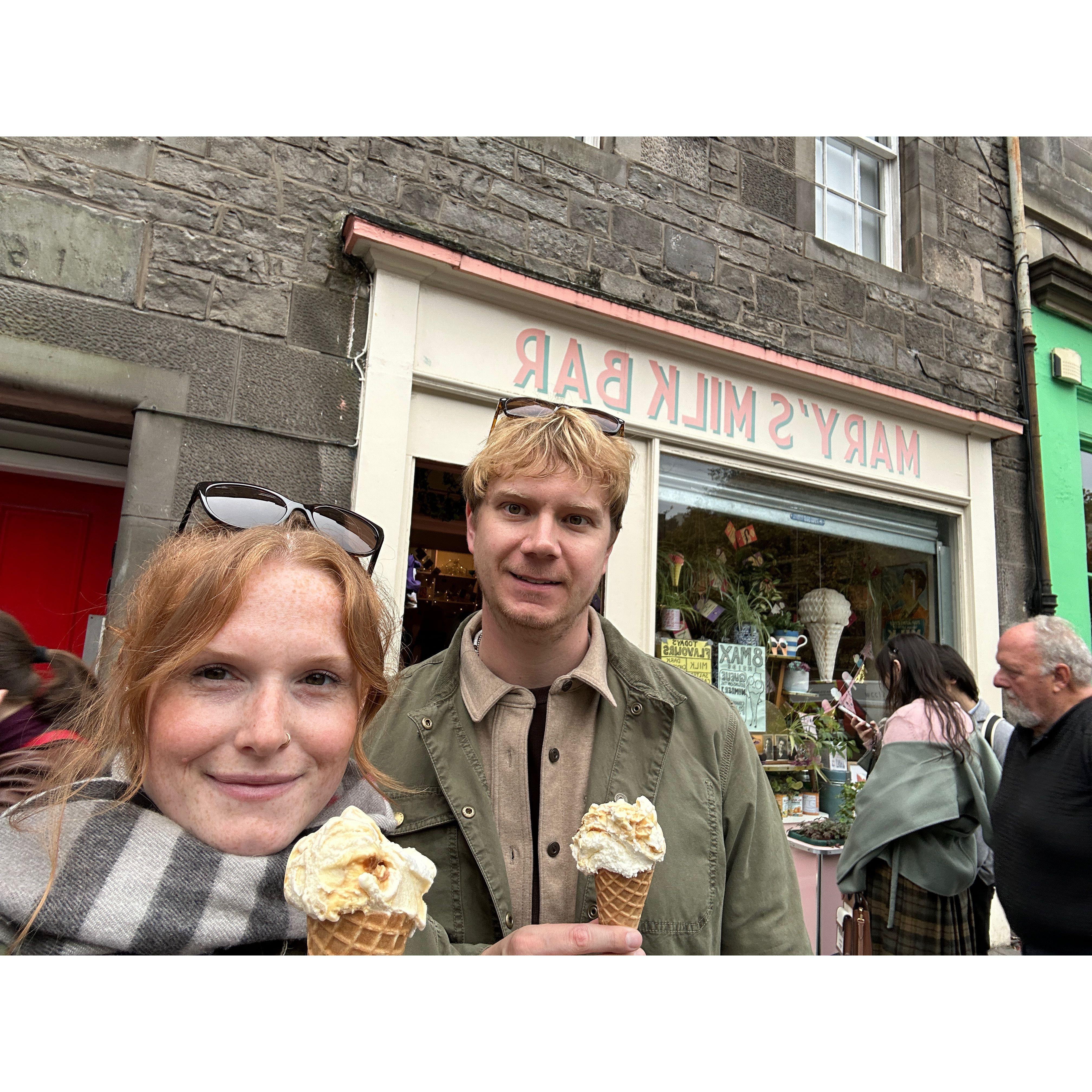 Mary's Milk Bar in Edinburgh, October 2024