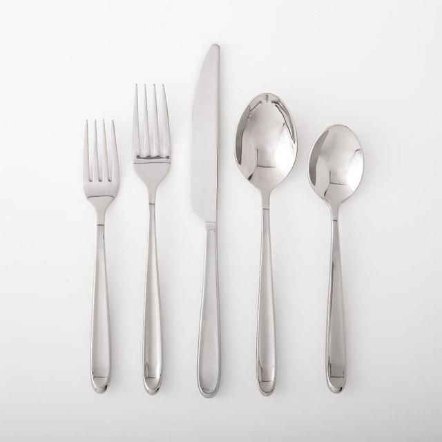 Scoop Flatware, Silver, Set of 20