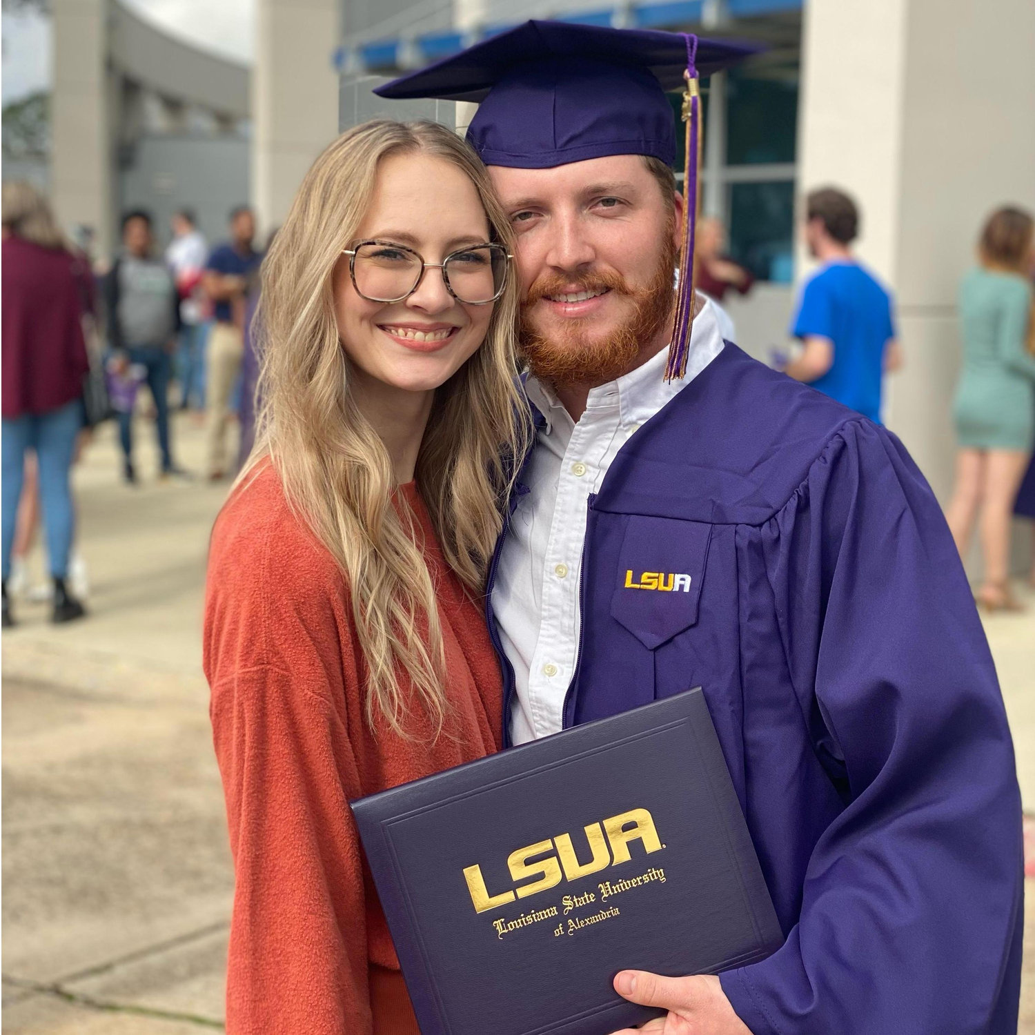 He finally did it!
Austin's Graduation, 2021