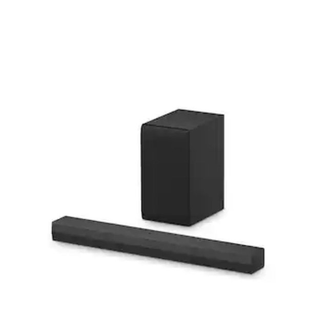 LG - 2.1-Channel S40T Soundbar with Wireless Subwoofer, Bluetooth Connectivity, Dolby Audio and WOW Orchestra - Black